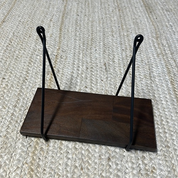 Threshold Wall Decor New Threshold 2 6 Dark Wash Wood Wall Shelf